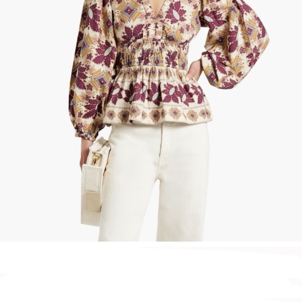 Floral Print Women's Top